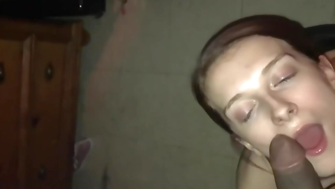 My black and red lover has the same cock as this blonde girl - 28