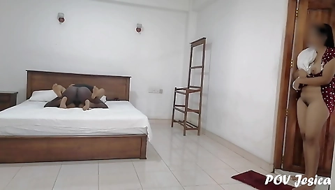 Busty stepmom and her stepson have a fetish in the vid