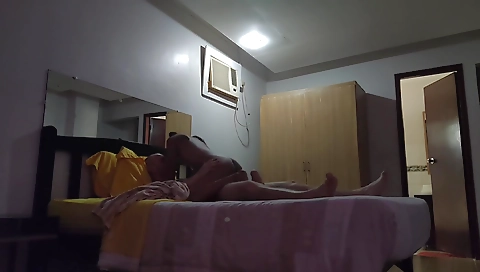 Ebony teen 18+ is getting her pussy fucked by stepbrother