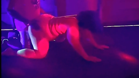 Big ass black MILF is getting fucked hard in stockings