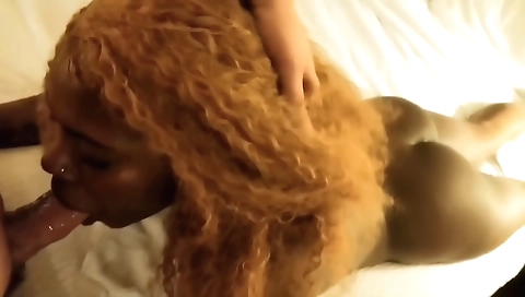 Amateur big-assed interracial deepthroat porn movie