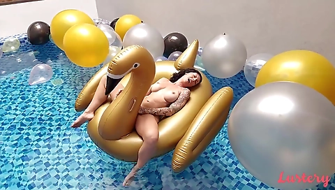 Brunette girl rides a big cock and gets facialized