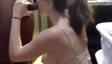 Busty blonde teen gets her cunt fucked in amateur video