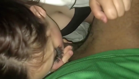 I am fucked hard in a deepthroat in my homemade amateur vid