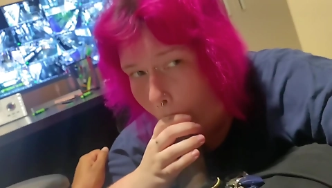 amateur couple in interracial pov sex video sucking big cock