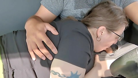 Blonde milf fucks her husband in the interracial sex video