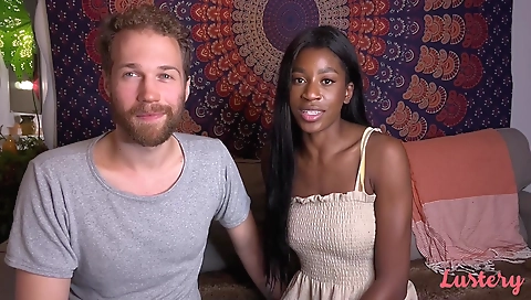 Webcam cunnilingus scene of ebony and a black babe