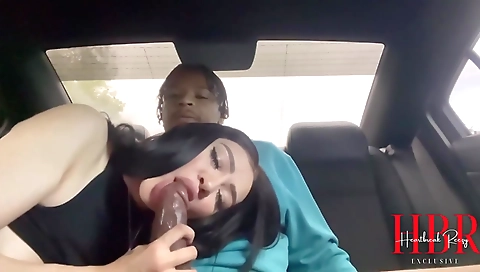 Busty amateur babe gets her big cock out and rides it